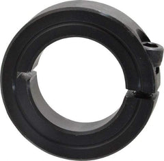 Climax Metal Products - 1-1/4" Bore, Steel, One Piece Clamp Collar - 2-1/16" Outside Diam, 1/2" Wide - Strong Tooling