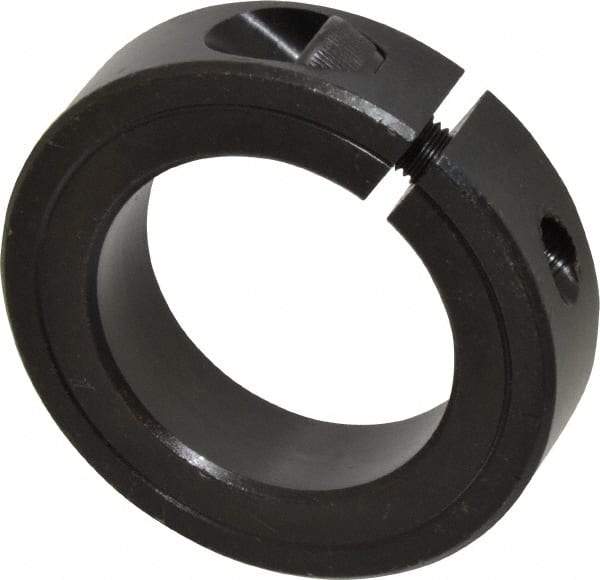 Climax Metal Products - 1-3/4" Bore, Steel, One Piece Clamp Collar - 2-3/4" Outside Diam, 11/16" Wide - Strong Tooling