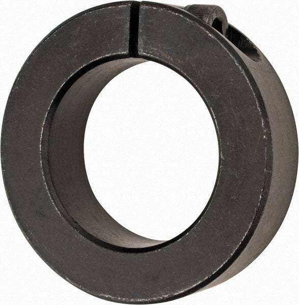 Climax Metal Products - 45mm Bore, Steel, One Piece Clamp Collar - 2-7/8" Outside Diam - Strong Tooling