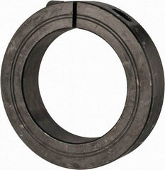 Climax Metal Products - 60mm Bore, Steel, One Piece Clamp Collar - 3-1/2" Outside Diam - Strong Tooling