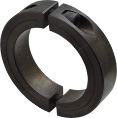 Climax Metal Products - 2-1/4" Bore, Steel, Two Piece Shaft Collar - 3-1/4" Outside Diam, 3/4" Wide - Strong Tooling