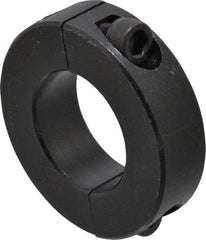 Climax Metal Products - 30mm Bore, Steel, Two Piece Shaft Collar - 2-1/8" Outside Diam - Strong Tooling