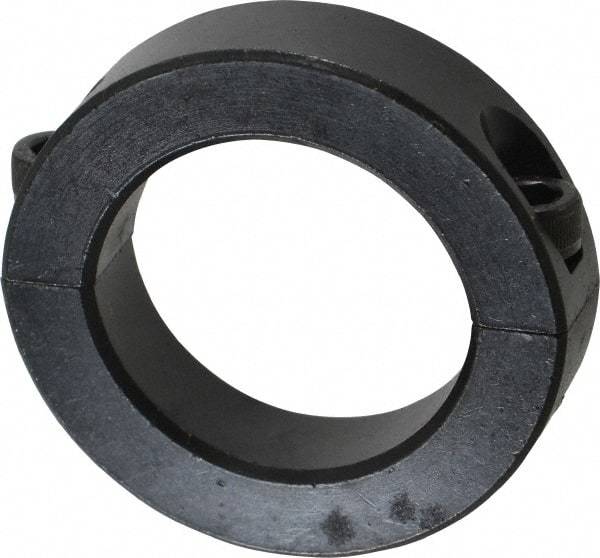 Climax Metal Products - 40mm Bore, Steel, Two Piece Shaft Collar - 2-3/8" Outside Diam - Strong Tooling