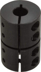 Climax Metal Products - 3/8" Inside x 1-1/16" Outside Diam, Rigid Coupling without Keyway - 1-5/8" Long - Strong Tooling