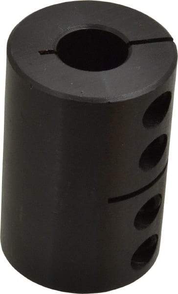 Climax Metal Products - 5/8" Inside x 1-1/2" Outside Diam, Rigid Coupling without Keyway - 2-1/4" Long - Strong Tooling