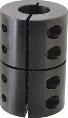 Climax Metal Products - 7/8" Inside x 1-7/8" Outside Diam, Rigid Coupling without Keyway - 2-7/8" Long - Strong Tooling