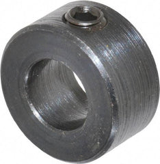 Climax Metal Products - 7/16" Bore, Steel, Set Screw Shaft Collar - 7/8" Outside Diam, 7/16" Wide - Strong Tooling