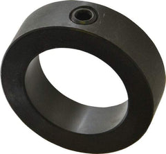 Climax Metal Products - 2" Bore, Steel, Set Screw Shaft Collar - 3" Outside Diam, 7/8" Wide - Strong Tooling