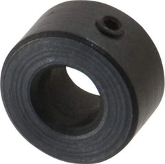 Climax Metal Products - 4mm Bore, Steel, Set Screw Shaft Collar - 3/8" Outside Diam - Strong Tooling