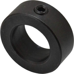 Climax Metal Products - 25mm Bore, Steel, Set Screw Shaft Collar - 1-5/8" Outside Diam - Strong Tooling