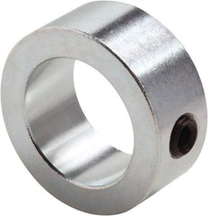 Climax Metal Products - 4" Bore, Steel, Set Screw Shaft Collar - 5" Outside Diam, 1-1/8" Wide - Strong Tooling