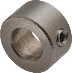 Climax Metal Products - 12mm Bore, Stainless Steel, Set Screw Shaft Collar - 7/8" Outside Diam - Strong Tooling