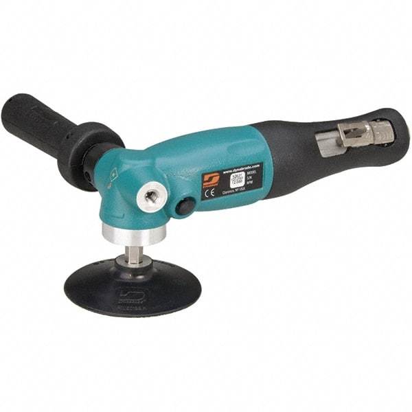 Dynabrade - 4" Max Disc, 12,000 RPM, Pneumatic Handheld Disc Sander - 43 CFM, 3/8 NPT Inlet, 1.3 hp, 90 psi - Strong Tooling