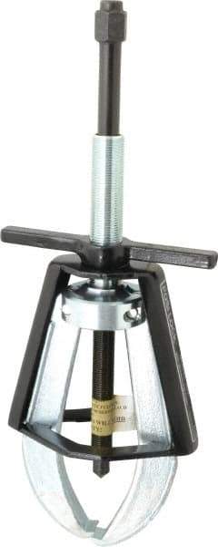 Posi Lock Puller - 12" Spread, 12 Ton Capacity, Puller - 8" Reach, 16-1/4" Long, For Bearings, Gears & Pulleys - Strong Tooling