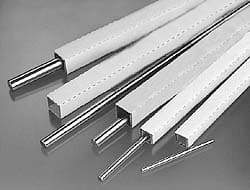 Thomson Industries - 40mm Diam, 6' Long, Steel Standard Round Linear Shafting - 60-65C Hardness, 1.5748/1.5743 Tolerance - Strong Tooling