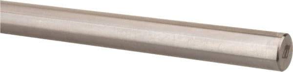 Thomson Industries - 3/8" Diam, 3' Long, Steel Standard Round Linear Shafting - 60-65C Hardness, .3745/.3740 Tolerance - Strong Tooling