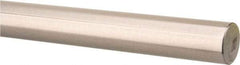 Thomson Industries - 1/2" Diam, 2' Long, Steel Standard Round Linear Shafting - 60-65C Hardness, .4995/.4990 Tolerance - Strong Tooling