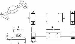 Thomson Industries - Manually Driven Linear Motion System - 24" Long x 1.63" Wide - Strong Tooling