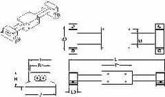 Thomson Industries - Manually Driven Linear Motion System - 24" Long x 1.63" Wide - Strong Tooling