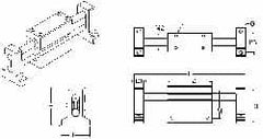 Thomson Industries - Manually Driven Linear Motion System - 24" Long x 2-1/4" Wide - Strong Tooling