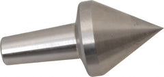 Riten - 2MT & 3MT Taper, 1" Point Diam, Hardened Tool Steel Lathe Standard Point - 1-3/16" OAL - Strong Tooling