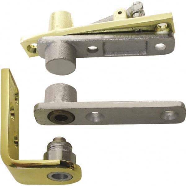 Stanley - Pivot Hinges Finish/Coating: Satin Chrome Material: Brass - Strong Tooling