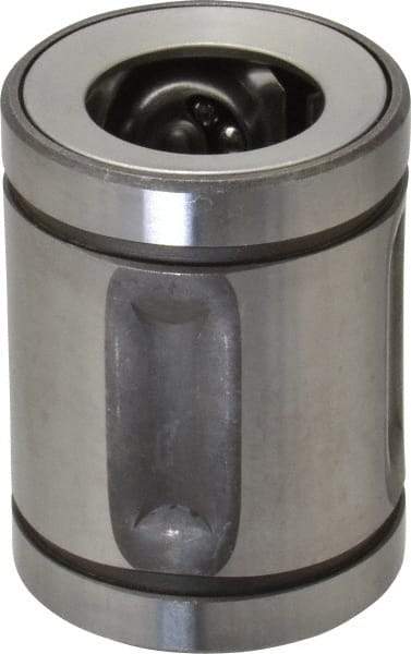 Thomson Industries - 5/8" ID, 150 Lb Dynamic Load Capacity, Closed Linear Bearing - 1-1/8" OD - Strong Tooling