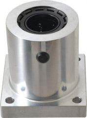 Thomson Industries - 2.13" Inside Diam, 1050/2100 Lbs. Dynamic Capacity, Single Flanged Pillow Block Linear Bearing - 2-3/4" Overall Width - Strong Tooling