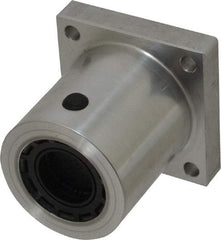 Thomson Industries - 2.13" Inside Diam, 1050/2100 Lbs. Dynamic Capacity, Single Flanged Pillow Block Linear Bearing - 2-3/4" Overall Width - Strong Tooling