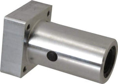 Thomson Industries - 1-3/4" Inside Diam, 1130/2260 Lbs. Dynamic Capacity, Twin Flanged Pillow Block Linear Bearing - 2.38" Overall Width - Strong Tooling