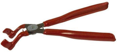 Mag-Mate - 9-3/4" OAL, Spark Plug Boot Pliers - 45° Jaw, 90 Durometer Plastic Handles - Strong Tooling