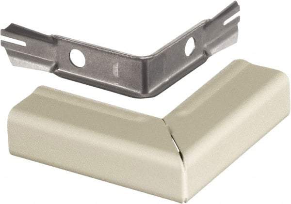 Hubbell Wiring Device-Kellems - 2.59 Inch Long x 0.9 Inch Wide x 2.59 Inch High, Raceway Elbow End - Ivory, For Use with HBL500 Series Raceways and HBL750 Series Raceways - Strong Tooling