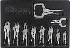 Irwin - 10 Piece Locking Plier Set - Comes in Plastic Tray - Strong Tooling