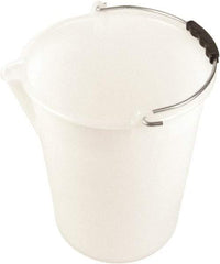 Dynalon Labware - 3-3/16 Gal Translucent Tapered Conical Polyethylene Bucket - 11-13/16" High x 11" Diam - Strong Tooling