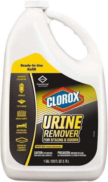 Clorox - 128 oz Bottle Liquid Bathroom Cleaner - Clean Floral Scent, Disinfectant, Urinals, Carpet, Upholstery & Concrete - Strong Tooling