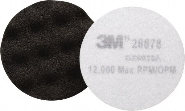 3M - 3-3/4" Diam Foam Buffing & Backing Pad - Hook & Loop Attachment - Strong Tooling