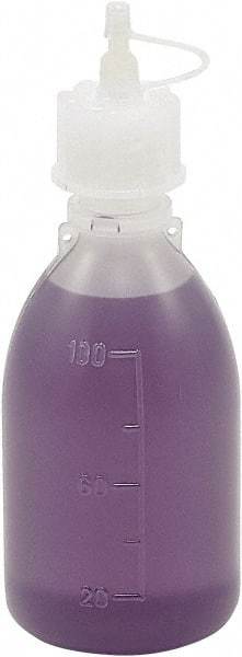 Dynalon Labware - 100 mL Dispensing Bottle - Polyethylene, Translucent, 5" High x 1.9" Diam, 15mm Cap - Strong Tooling