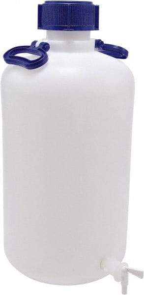 Dynalon Labware - 25,000 mL Carboy - Polyethylene, Translucent, 11" High x 11" Diam - Strong Tooling