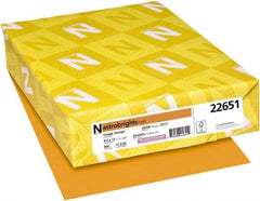 Neenah Paper - Cosmic Orange Colored Copy Paper - Use with Laser Printers, Inkjet Printers, Copiers - Strong Tooling