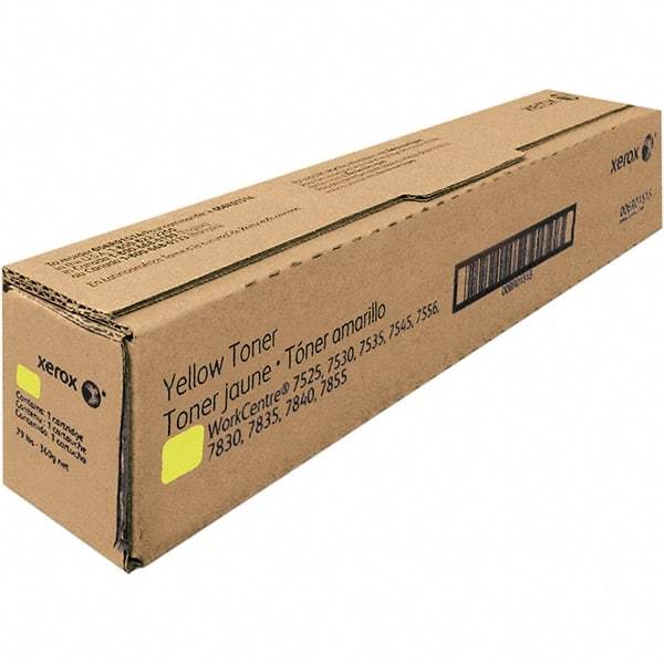 Xerox - Yellow Toner Cartridge - Use with Xerox WorkCentre 7525, 7535, 7530, 7545, 7556 - Strong Tooling