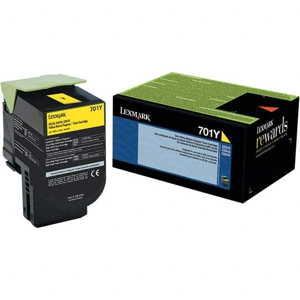 Lexmark - Yellow Toner Cartridge - Use with Lexmark CS310dn, CS310n, CS410n - Strong Tooling