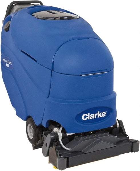 Clarke - 24" Cleaning Width, 70" Water Lift, Walk Behind Carpet Extractor - 93 CFM Air Flow, 20 Gal Tank Capacity, 16 Gal Tank Recovery Capacity, 100 Pump psi - Strong Tooling