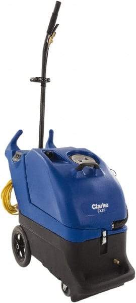 Clarke - 12" Cleaning Width, 140" Water Lift, Walk Behind Portable Carpet Extractor - 12.5 Gal Tank Capacity, 11 Gal Tank Recovery Capacity, 100 Pump psi, Has Heater - Strong Tooling