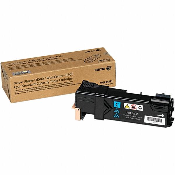 Xerox - Cyan Toner Cartridge - Use with Xerox Phaser 6500, WorkCentre 6505 - Strong Tooling