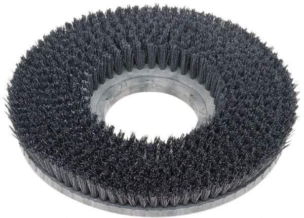 Clarke - 14" Diam Scrubbing Brush - 14" Machine, Black Pad, Polypropylene - Strong Tooling