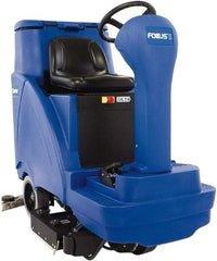 Clarke - 34" Cleaning Width, Battery Powered Floor Scrubber - 1.05 hp, 260 RPM, 46" Water Lift, 31 Gal Tank Capacity - Strong Tooling