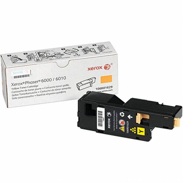 Xerox - Yellow Toner Cartridge - Use with Xerox Phaser 6010 - Strong Tooling