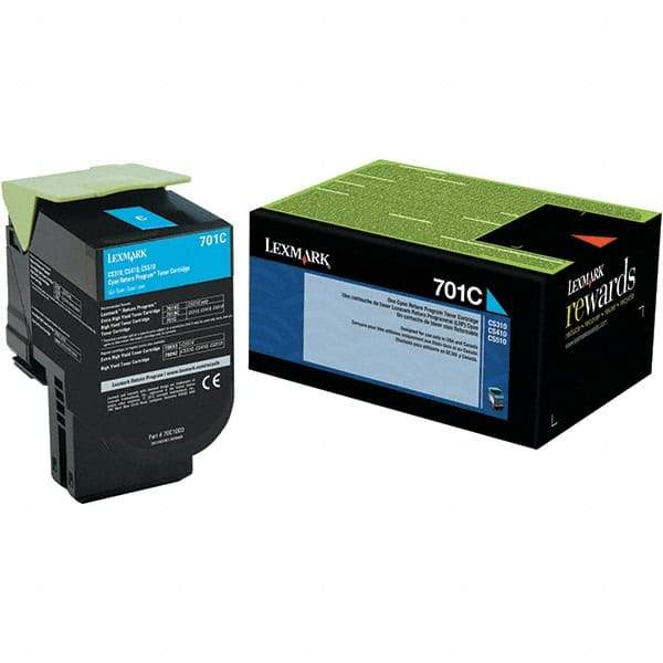 Lexmark - Cyan Toner Cartridge - Use with Lexmark CS310dn, CS310n, CS410n - Strong Tooling