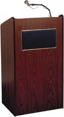 Oklahoma Sound - Wood Full Floor Lectern - 20" Deep x 25" Wide x 46" High - Strong Tooling