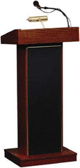 Oklahoma Sound - Wood Full Floor Lectern - 17" Deep x 22" Wide x 46" High - Strong Tooling